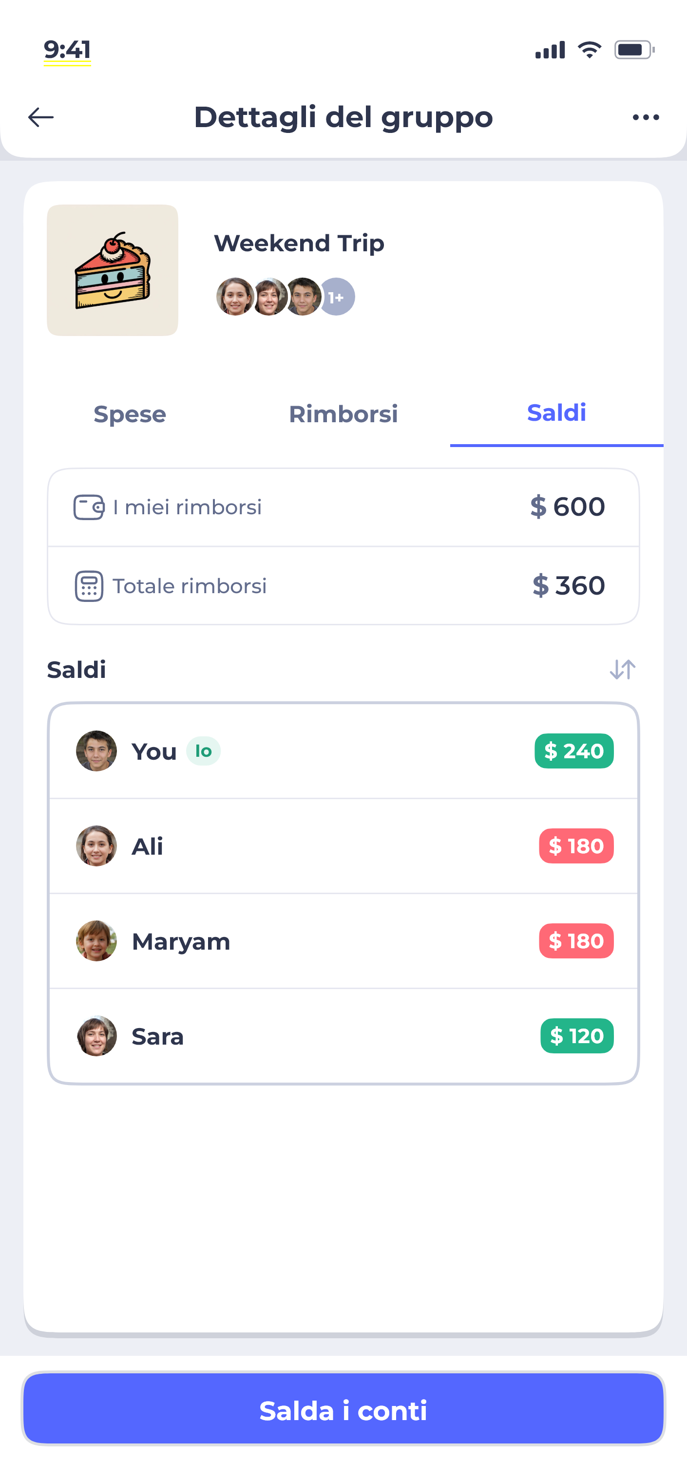 Donget app — plan details screen